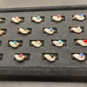 Crystal CZ Rhinestone Rings